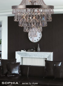 Sophia Crystal Ceiling Lights Diyas Flush Crystal Fittings Sophia Crystal Ceiling Lights Diyas Flush Crystal Fittings